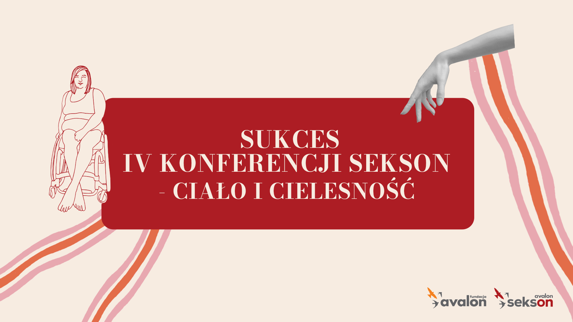 Napis: Sukces 4 konferencji Sekson Ciało i cielesność