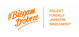 logotyp akcji biegam dobrze