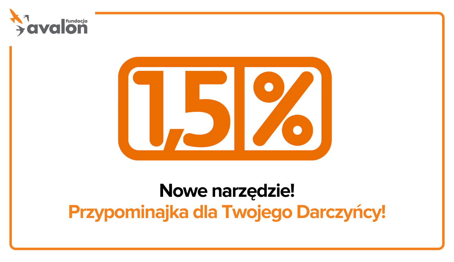 logo przedstawiające napis 1,5%