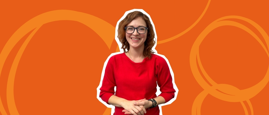 Zdjęcie psycholożki Karoliny Prusińskiej, która poprowadzi grupę wsparcia.