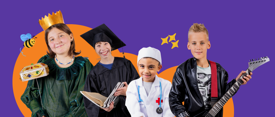 Czwórka bohaterów kampanii Twoje prawa to ważna sprawa.