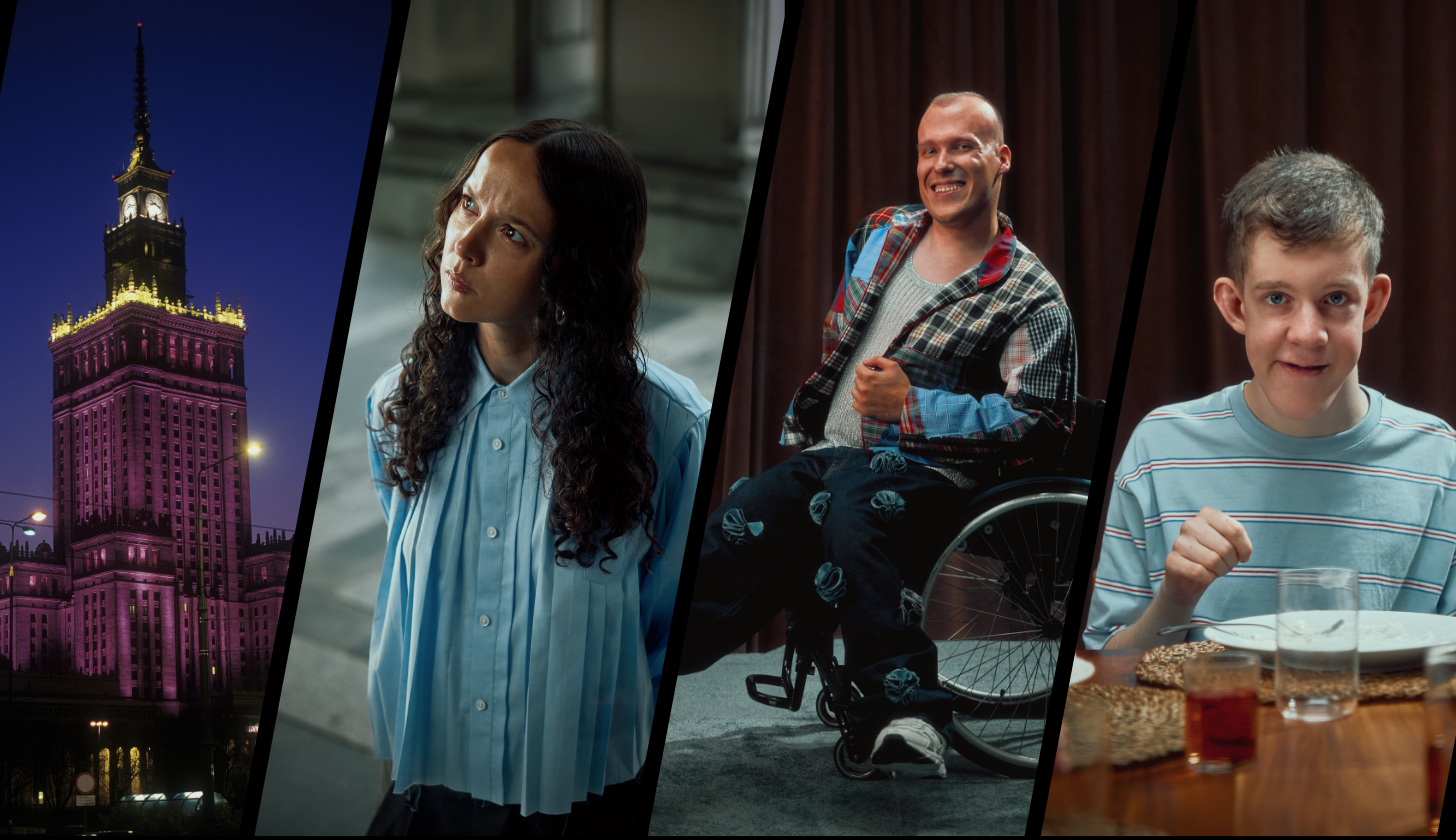 Plenerowa wystawa fotografii na Placu Centralnym w Warszawie