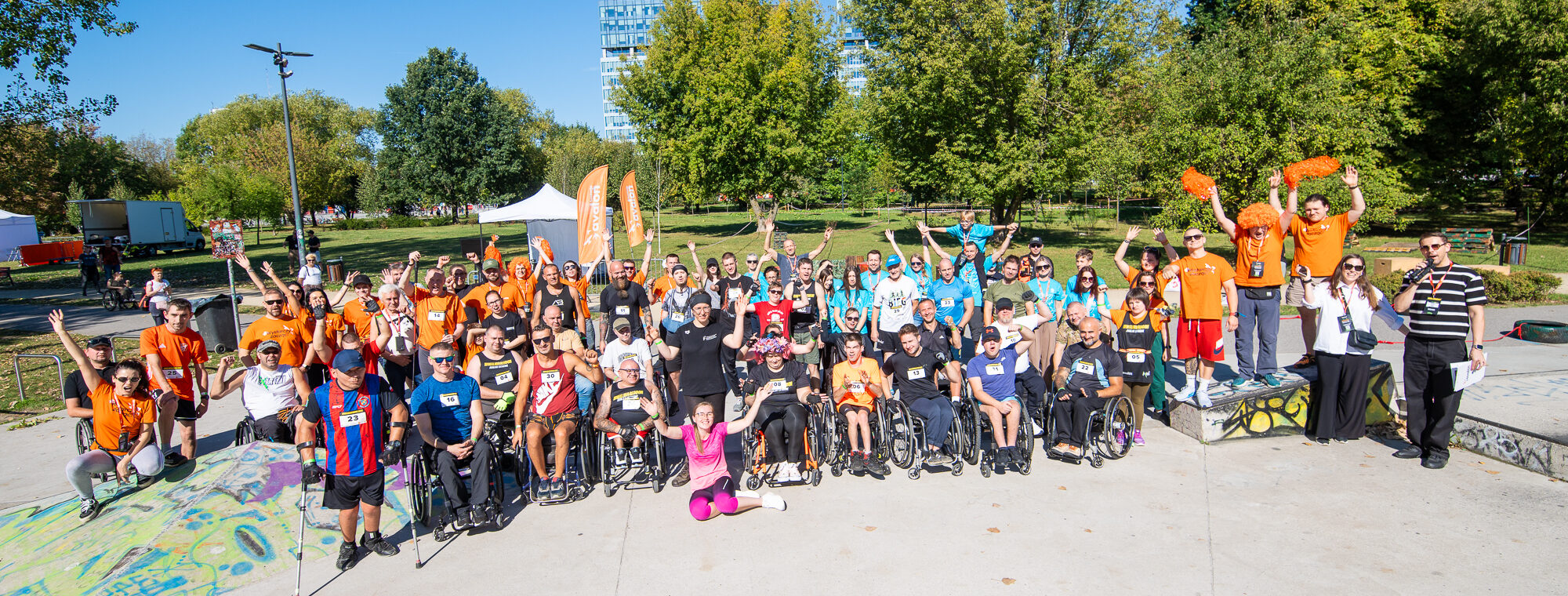 Zdjęcie grupowe z Wheelmageddonu