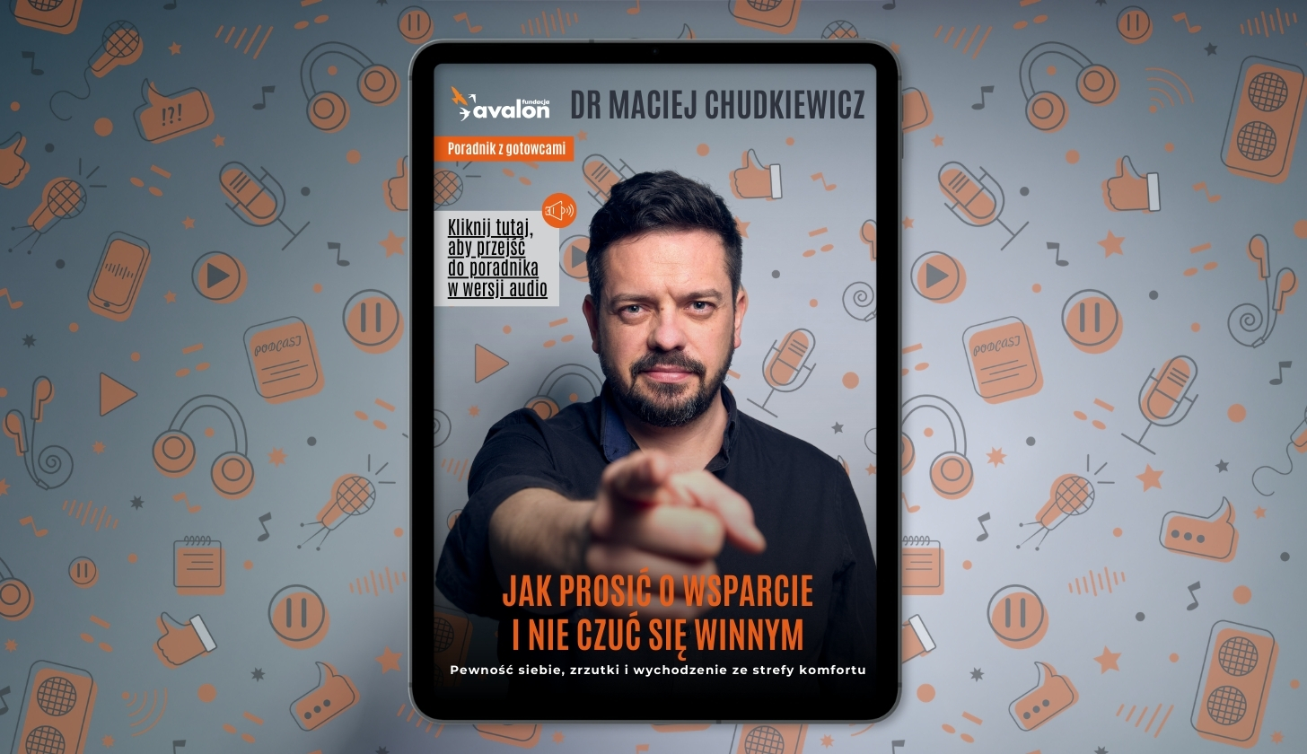 Wizualizacja okładki poradnika.