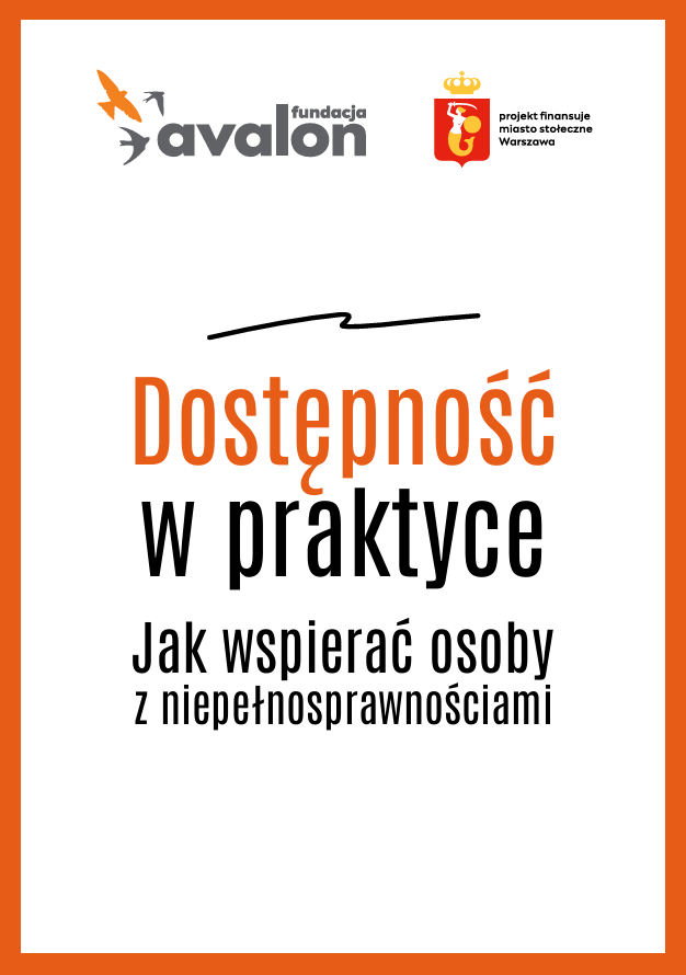 Okładka poradnika dostępność w praktyce