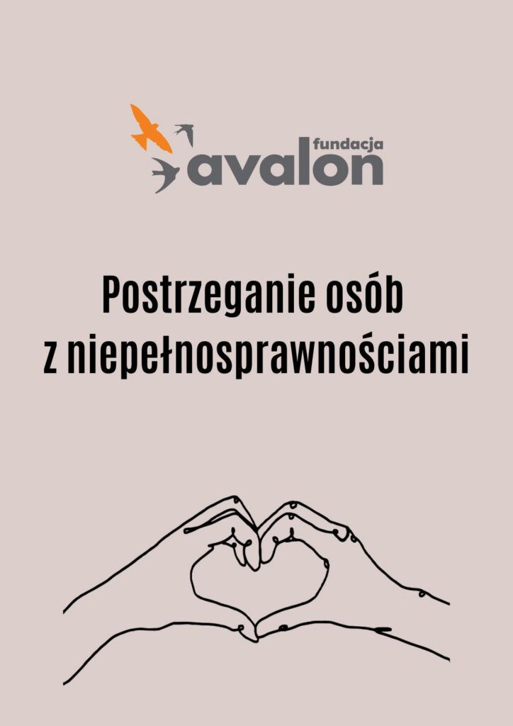 Okładka raportu o Postrzeganiu osób z niepełnosprawnościami