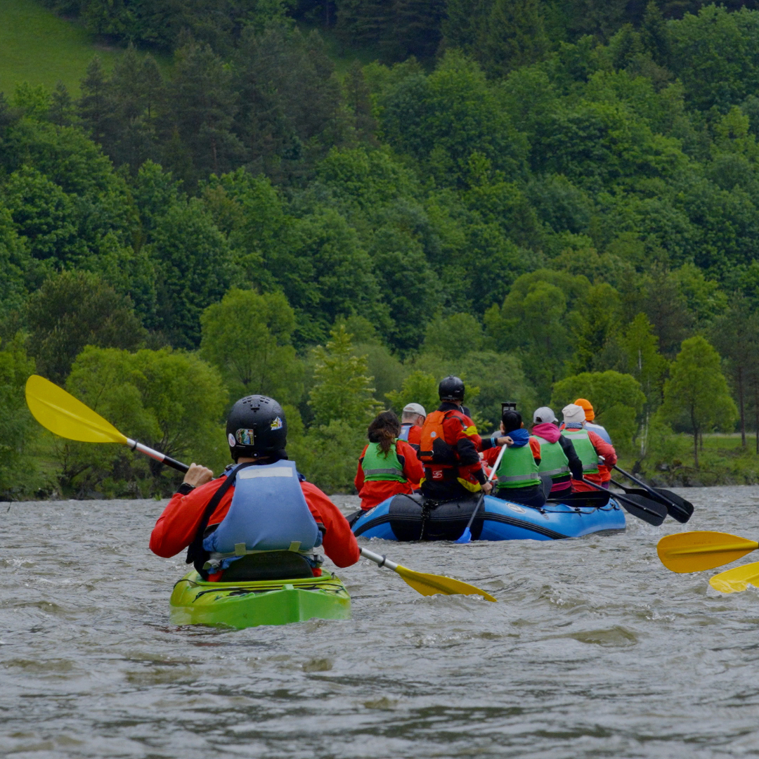 Rafting w Pieninach z Fundacją Avalon
