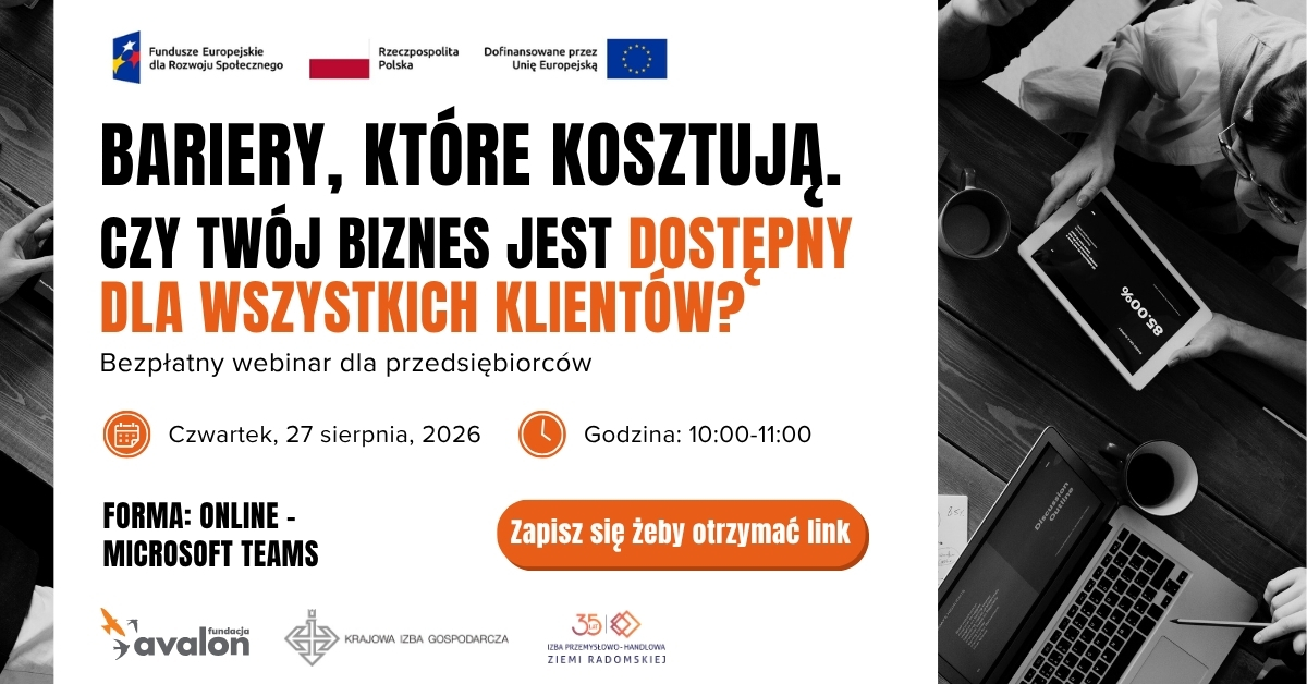 baner informacyjny o wydarzeniu