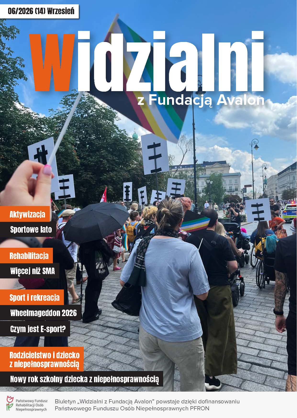 okładka sierpniowego wydania biuletynu