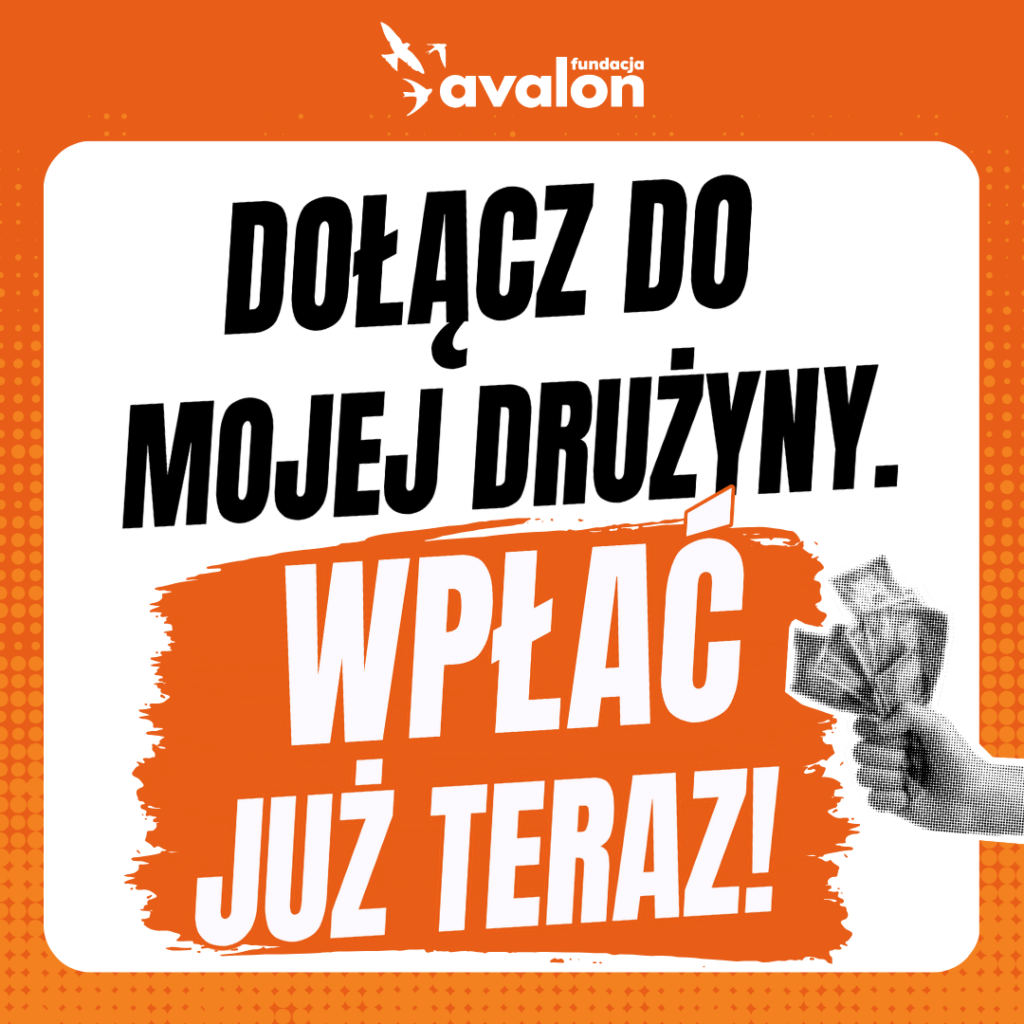 baner z hasłem dołącz do mojej drużyny. Wpłać już teraz.