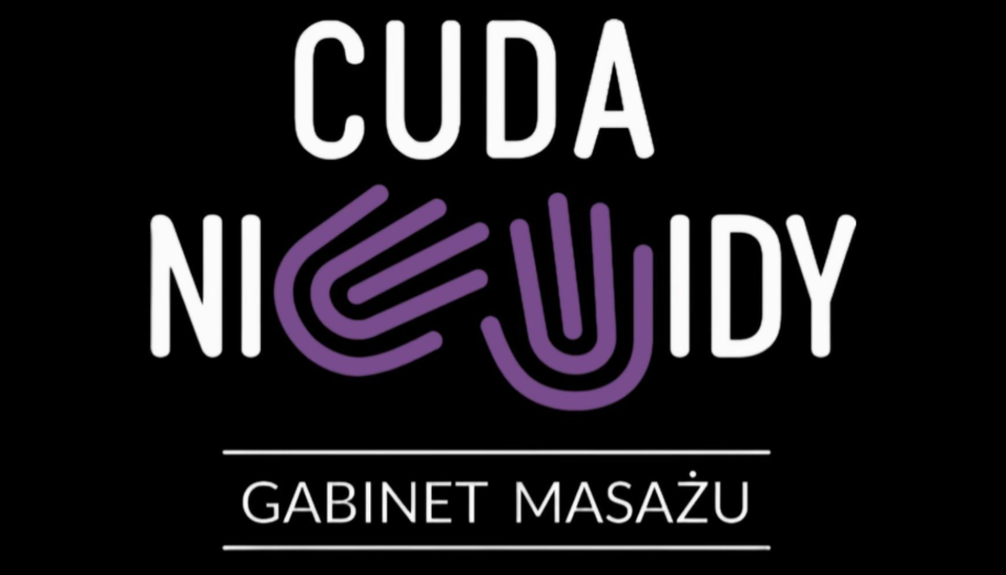 logo gabinetu masażu cuda niewidy
